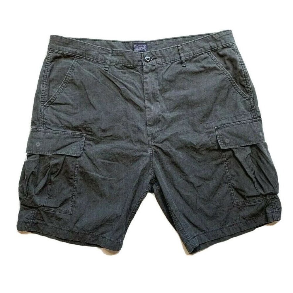 Levi's Cargo Shorts Mens 40 Ripstop‎ Relaxed Gray Outdoor Summer Hiking Beach